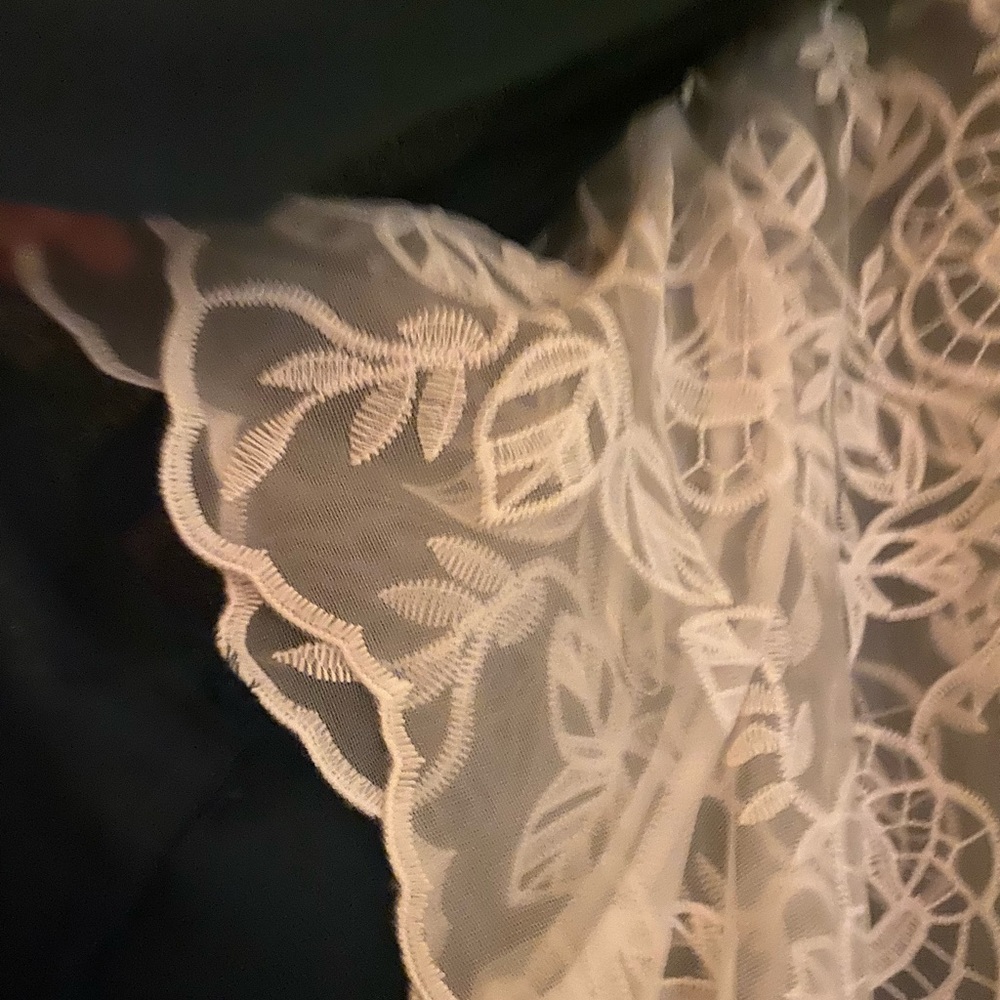 Beautiful Plus Lace top 2X-3X